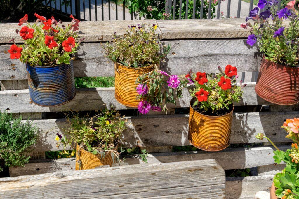 Blumentopf Korb: Verschiedene Arten